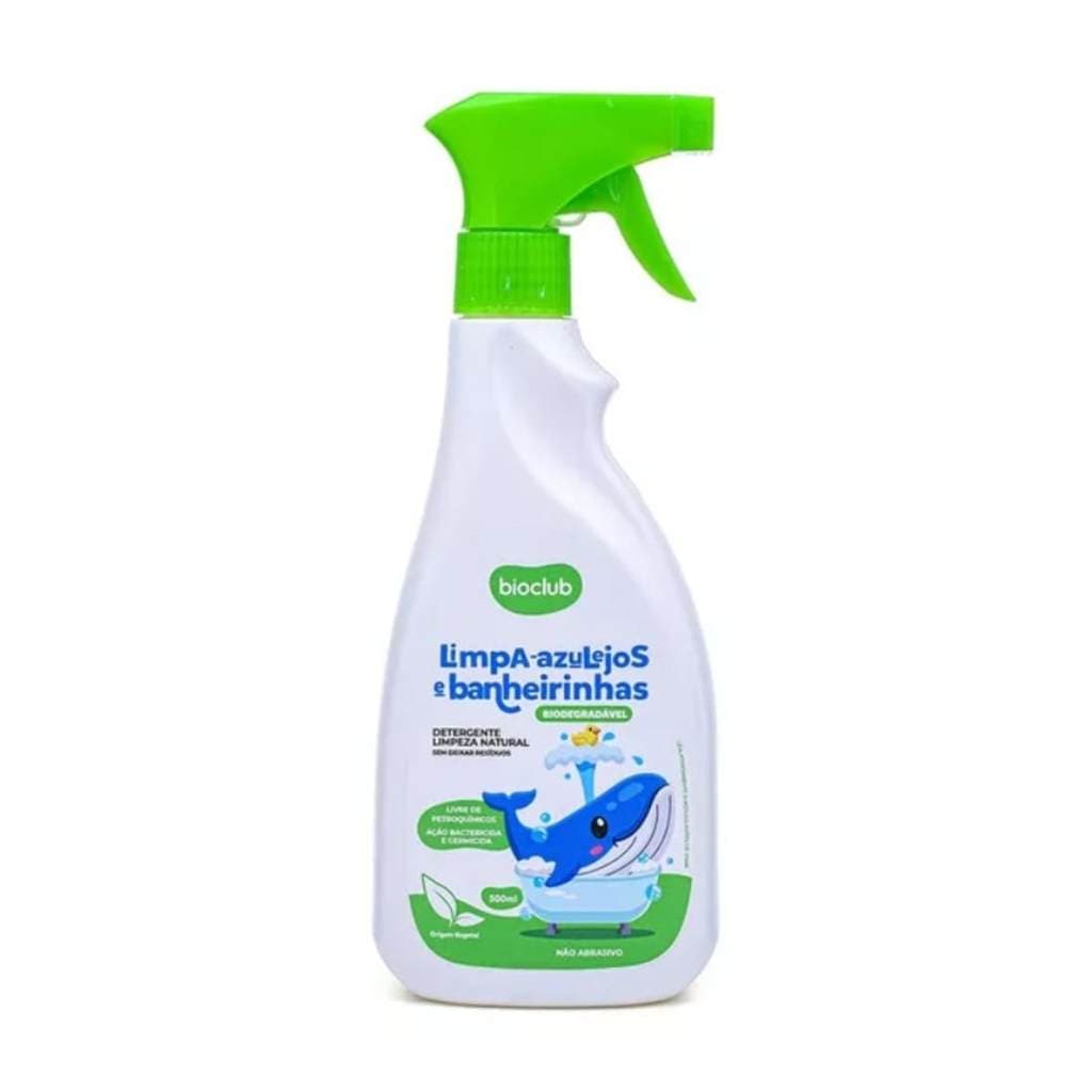 Detergente Limpa Azulejos E Banheiras 500ml Bioclub