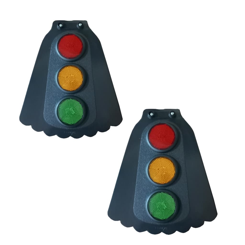 Oferta Imperdível Par de Paralama Para Barro Preto Bike Caloi Berlineta Monark Monareta