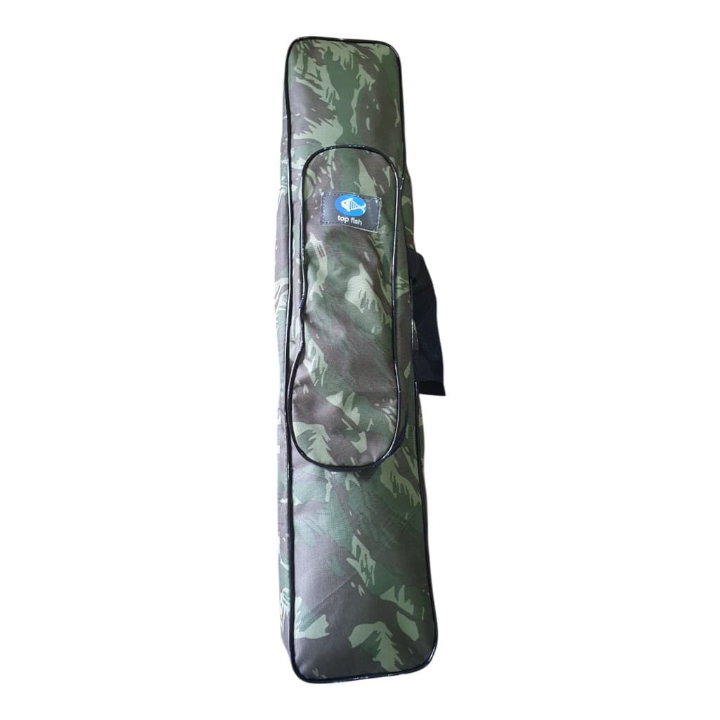 Porta Vara Pesca Bolsa Lateral Capa Top Fish Camuflado 100Cm