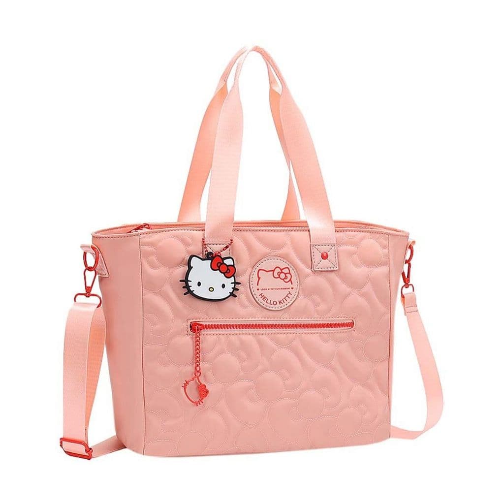 Bolsa Estilo Totebag Matelassê G Hello Kitty HK26021 - Semax