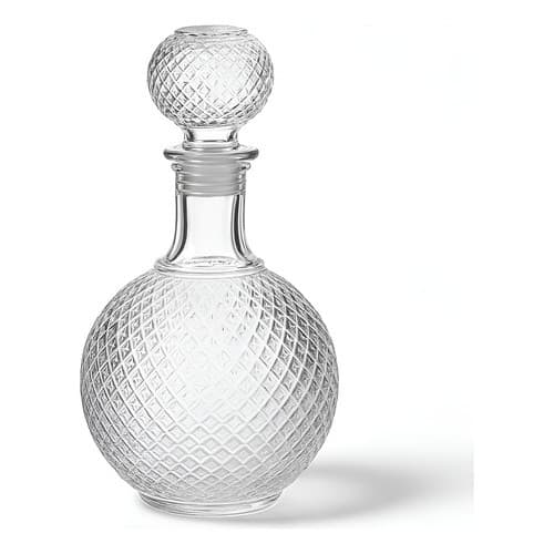 Garrafa Licoreira Whisky De Vidro Redonda Decoração