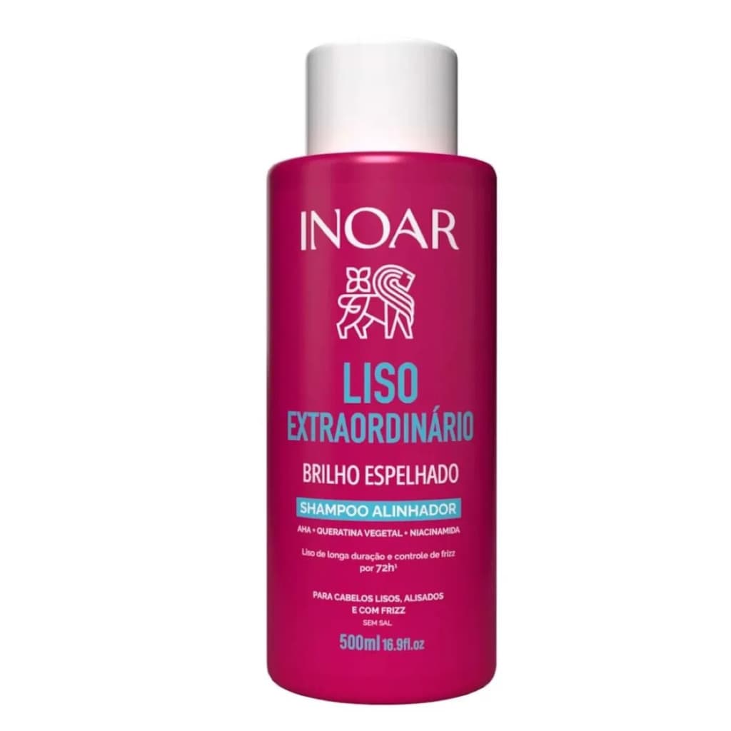 Shampoo Liso Extraordinário 500 ml - Inoar