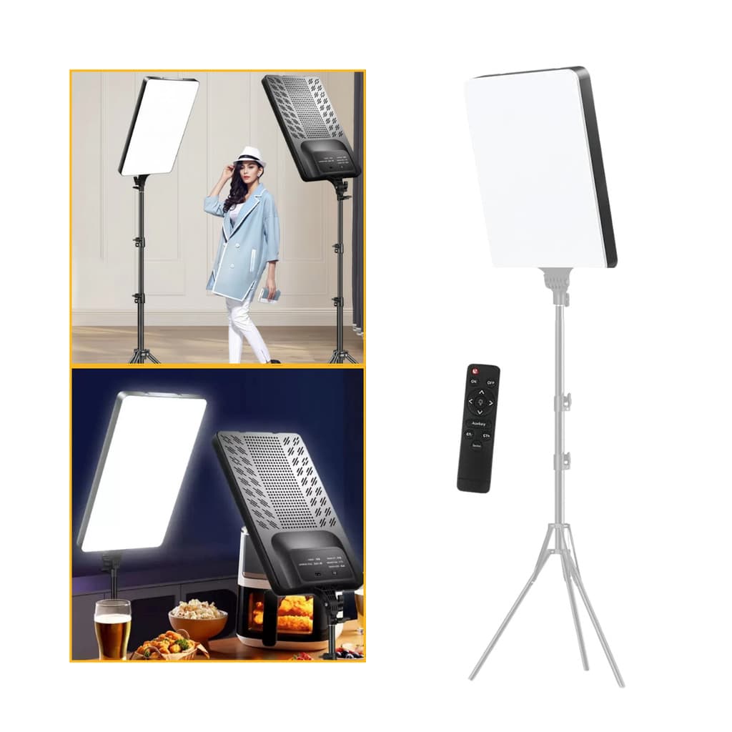 Ring Light Painel Led Tpfoto RL-32 Bicolor com Controle Remoto Bivolt
