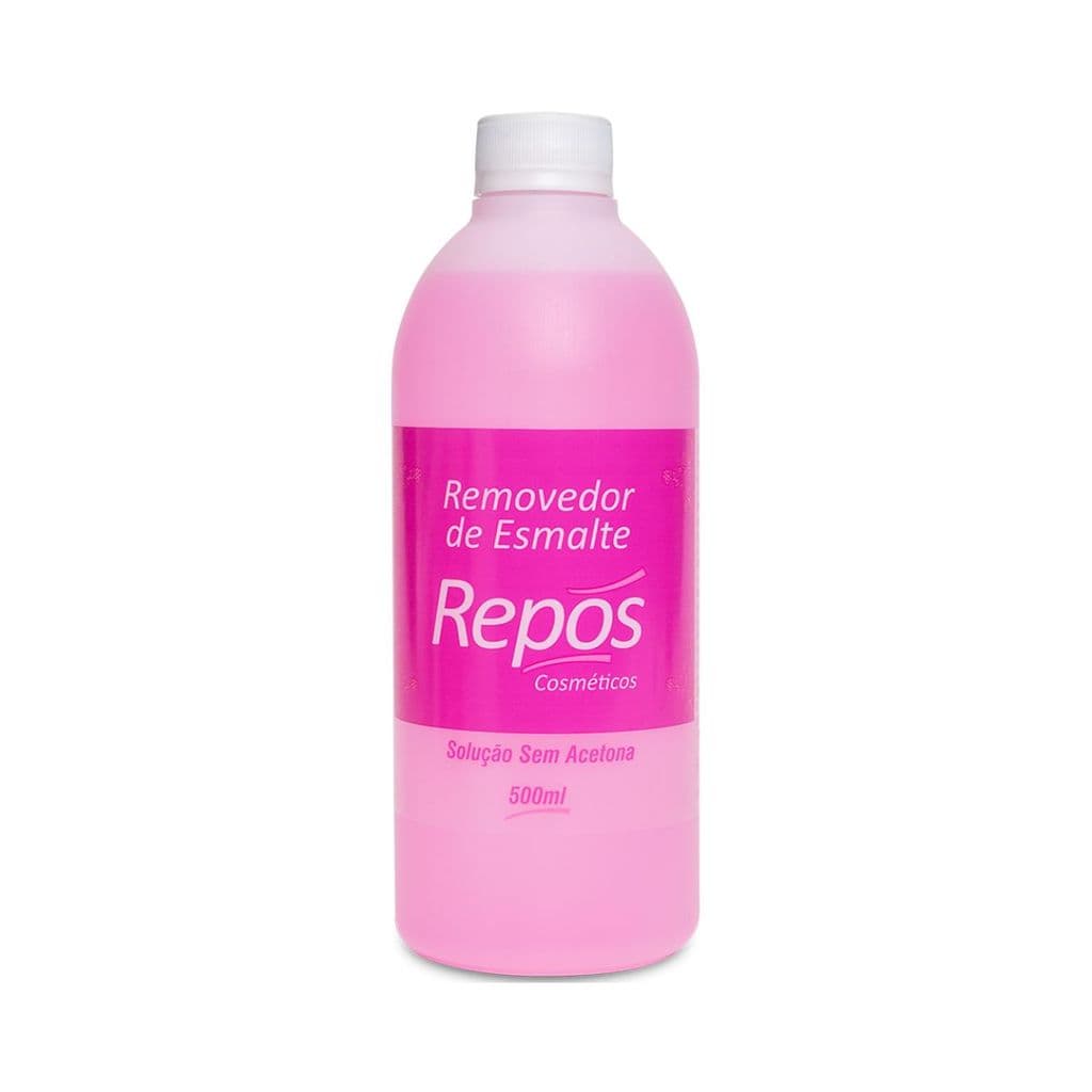 Removedor de Esmalte Sem Acetona Repós 500ml para Manicure