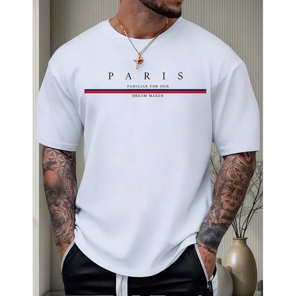 Camisa Oversized Streetwear Academia T-shirt Larga Moderna