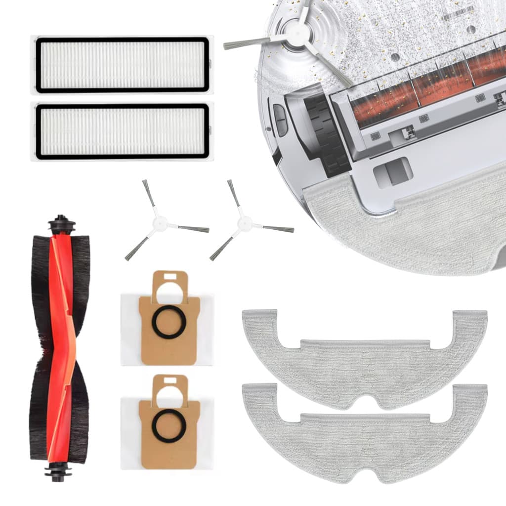 Peças Aspirador Robô Xiaomi Robot Vacuum X10 B102GL reposição peça Refil Acessórios