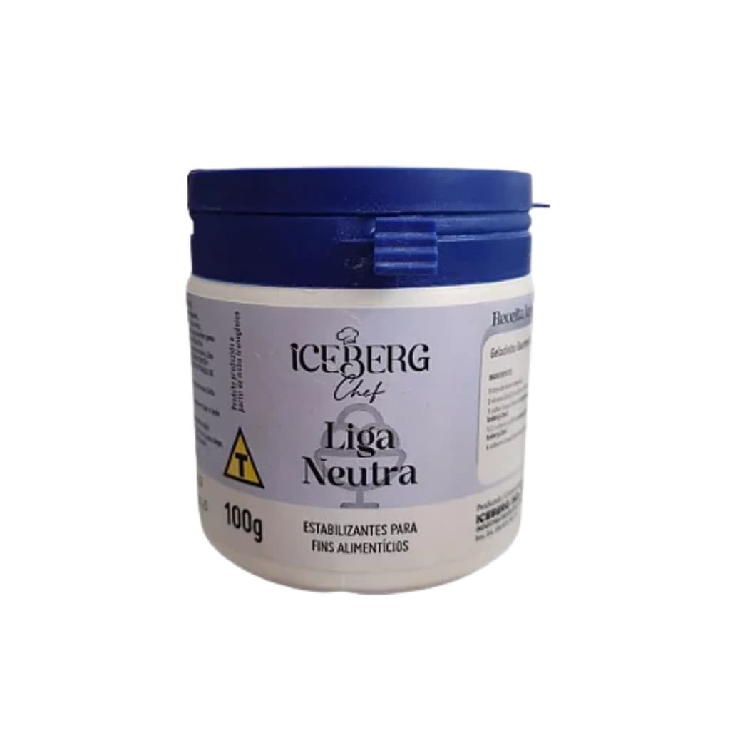 Liga Neutra Estabilizante Para Sorvetes Sobremesas 100g - ICEBERG CHEF
