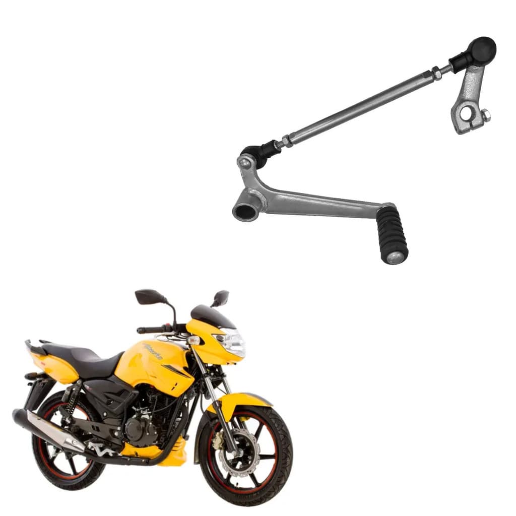 Pedal Cambio Dafra Apache 150 200 Articulado Peça Moto Resistência