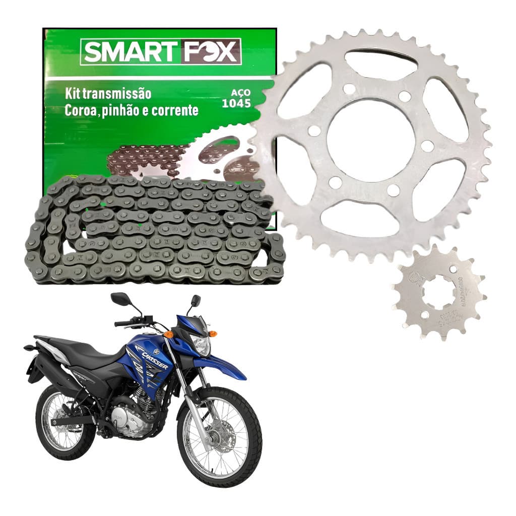 Kit Relação Transmissão Xtz Crosser 150 2014 á 2025