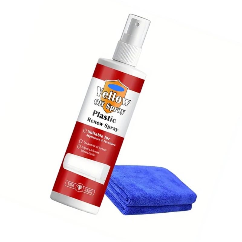 Alilin Poderoso Removedor De Amarelecimento Plástico 100ml Fórmula Corrosiva Segura Solução De Limpeza Rápida Para Uso D
