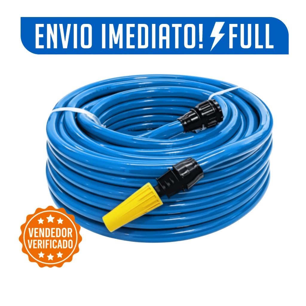 BLACK FRIDAY! Mangueira Reforçada Trançada Completa – 10/15/20/25/30/35/50m Qualidade Premium