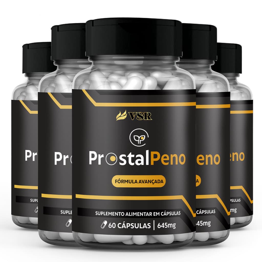 5 Prostalpeno - 60 Cápsulas - 100% Original
