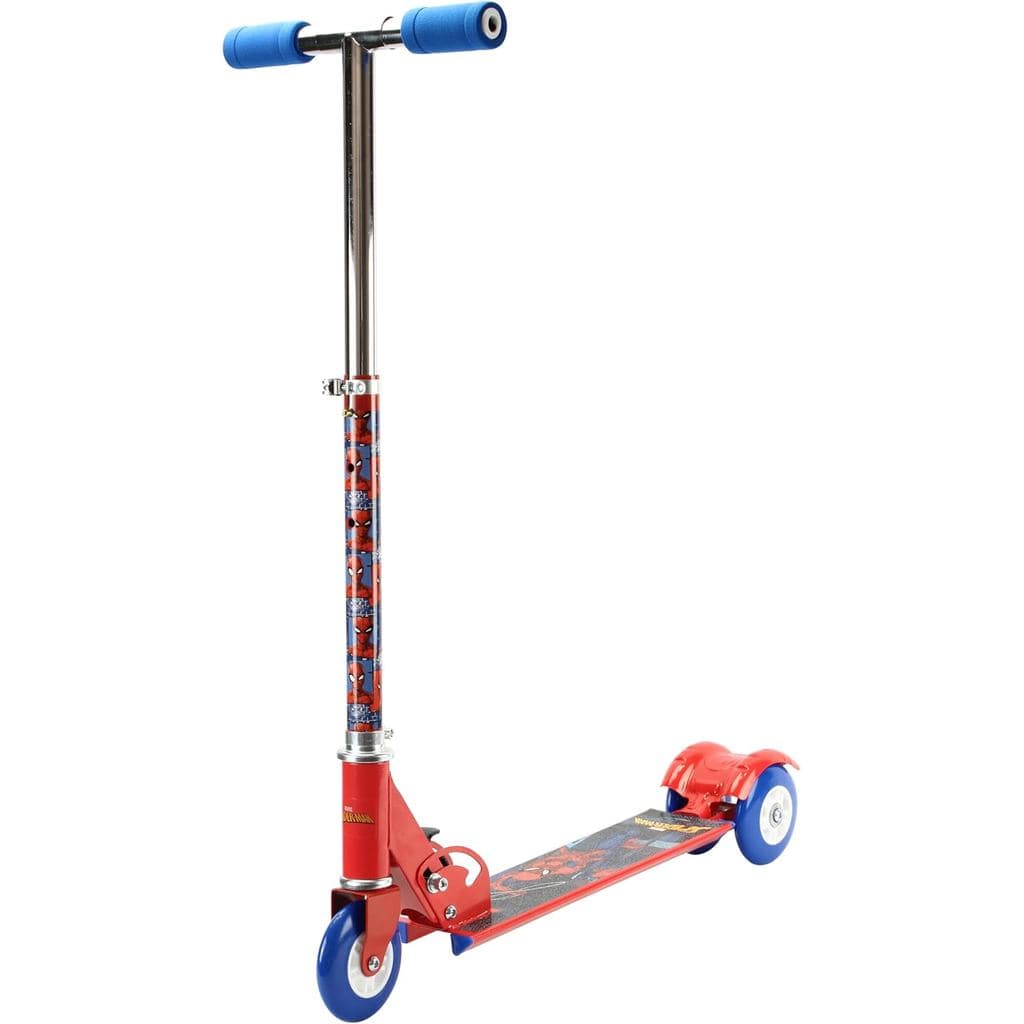 Patinete Homem Aranha Brabo c/ 3 Rodas