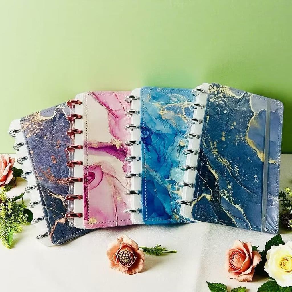 Caderno Inteligente Mármore Tamanhos A5, B5 e A4 Diversos Modelos