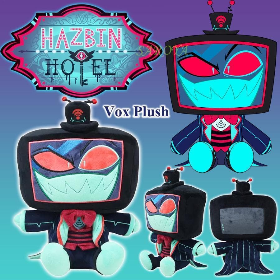 Youtooz Hazbin Hotel Vox Anime Periféricos Boneca De Pelúcia Modelo Colecionável Presente De Aniversário Infantil