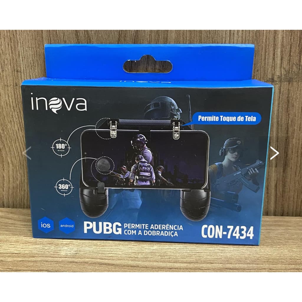 GAYILHO DE CELULAR COM RESFRIAMENTO PARA JOGOS PUBG FREE FIRE CON-7434