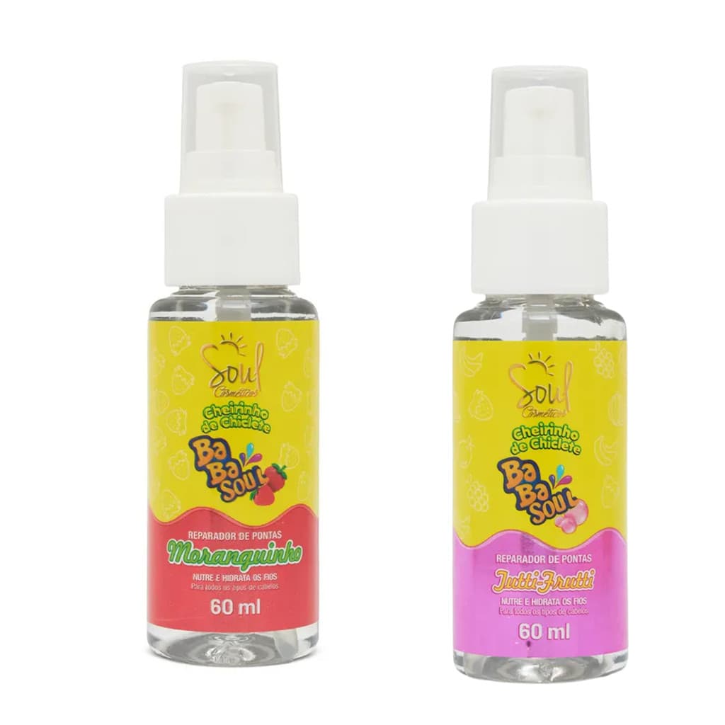 Óleo Reparador de Pontas Babasoul 60ml Soul Cosméticos Aroma