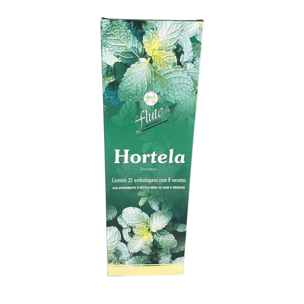Incenso Hortela Flute Cx Com 200 Varetas