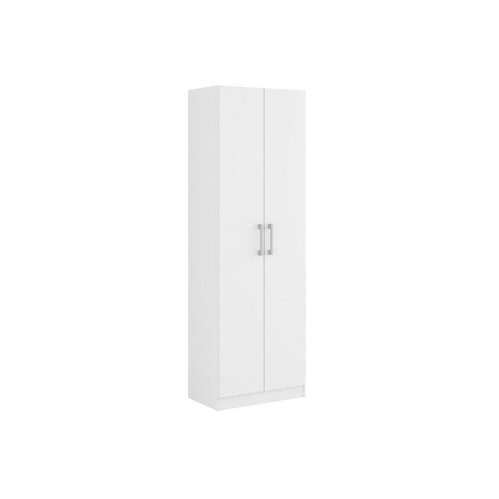 Armário Multiuso Casal 626 c/ 2 Portas Branco - Carraro