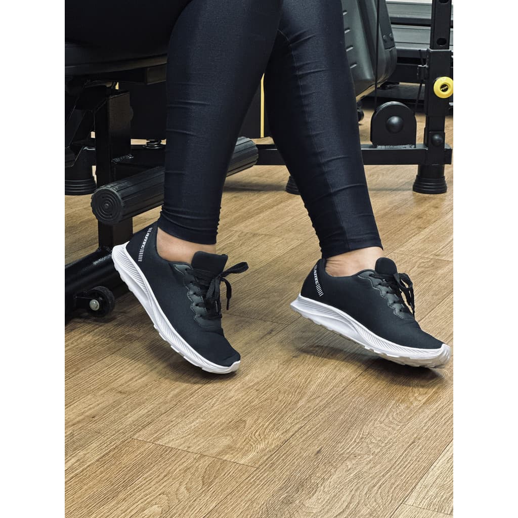 Tênis Feminino Leve Corrida Esportivo Caminhada Treino Macio
