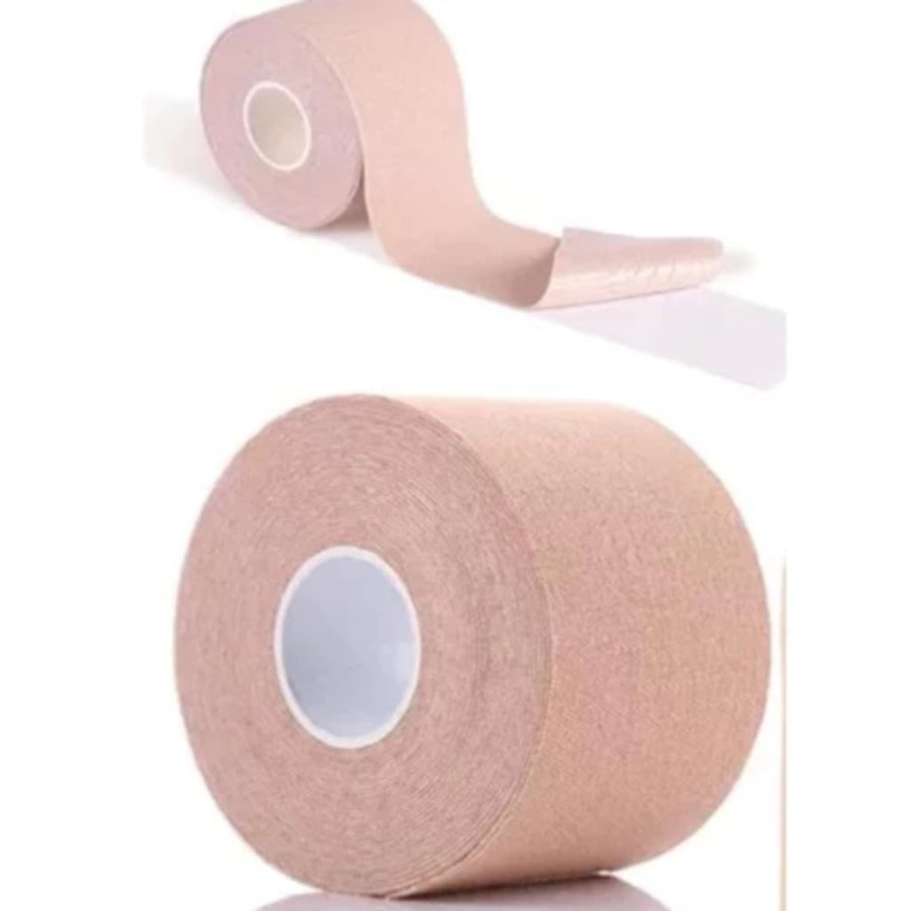 Kit 2 Sutiã Rolo Adesivo Levanta Peito Seio Fita Invisível 5 Metros A prova d'agua Nao agride a pele Deixa com aparenciC