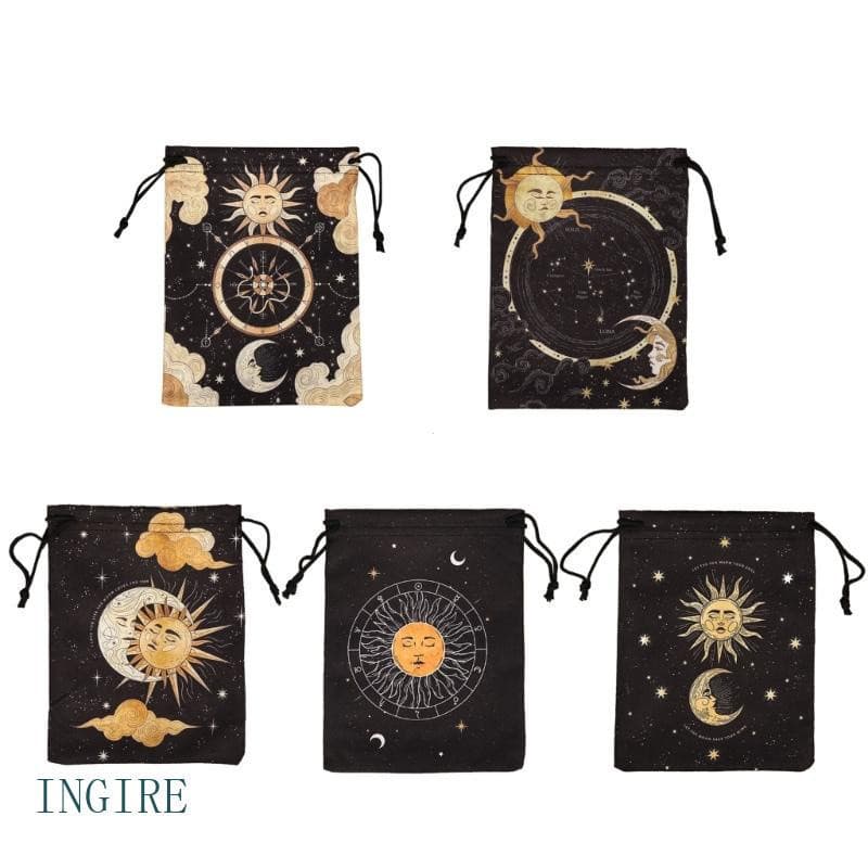 ING Saco Jóias Cordão Arrasto Bolsas Adivinhação Tarôs Bolsa