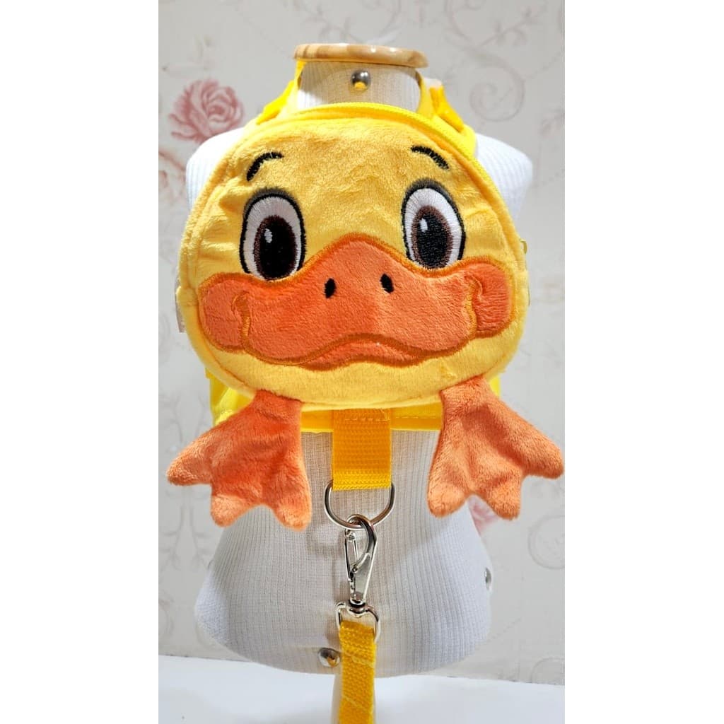 Peitoral Mochila Patinho Amarelo para cachorro e gato