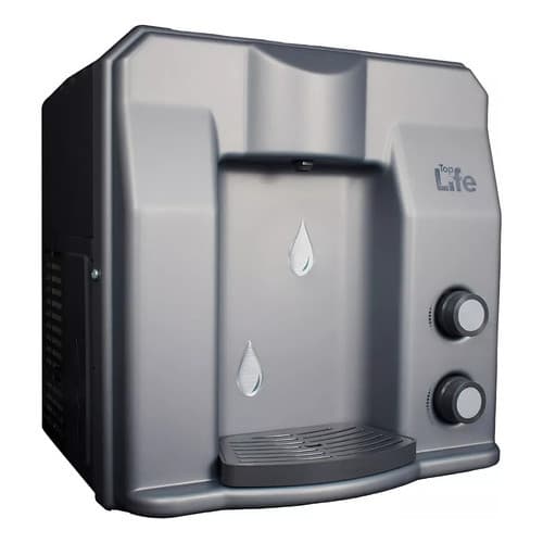 Filtro De Água Alcalina Ph +9 Flex Top Life Cor Prata 220v