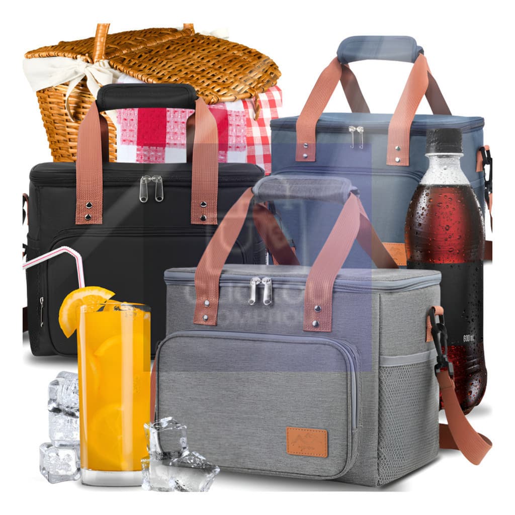 Bolsa Térmica Grande p/ Marmita e Lanches c/ Alça de Ombro Ideal p/ Trabalho Academia e Piquenique