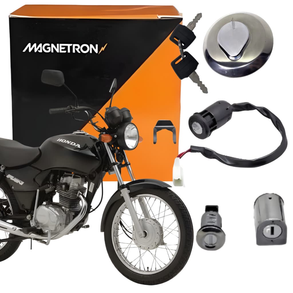 Kit Chave Ignicao Cg Titan Fan 125 2005 ATÉ 2008 Original Magnetron