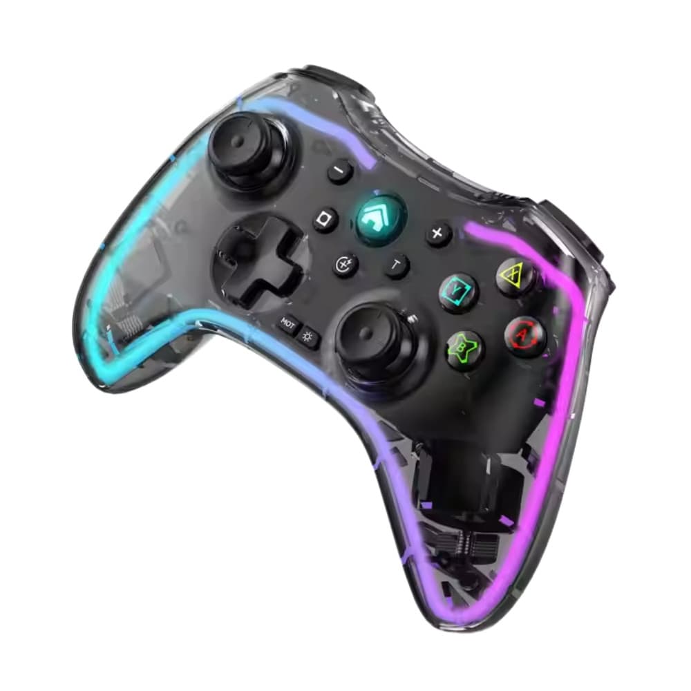 Controle Sem Fio RGB para PC Nintendo Switch TV Android IOS