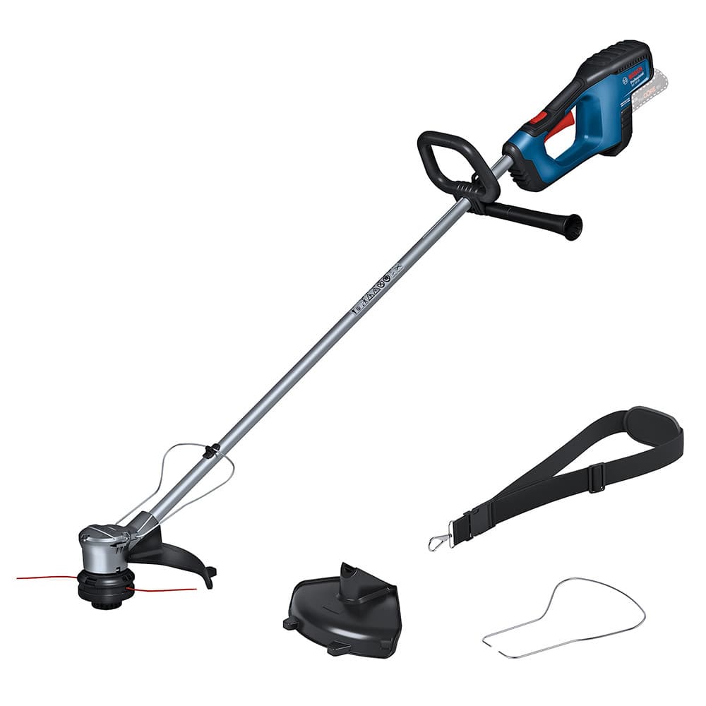 Aparador de Grama a Bateria 18V (não inclusa) Motor Brushless Bosch GRT 18V-33