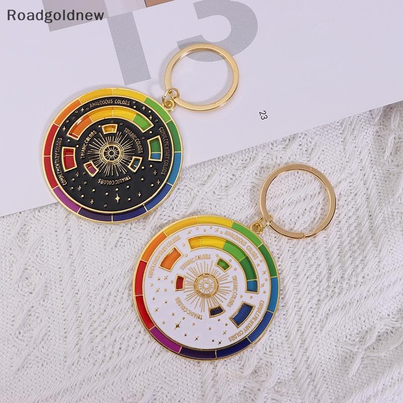 RGN Color Wheel Chaveiro Interativo Turntable Liga Criativo Carro Colorido NW