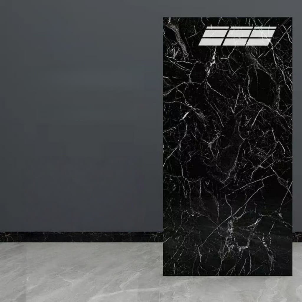 50pcs Placa Adesiva 3d Mármore De Parede Relevo Lavável 30cm X 60cm