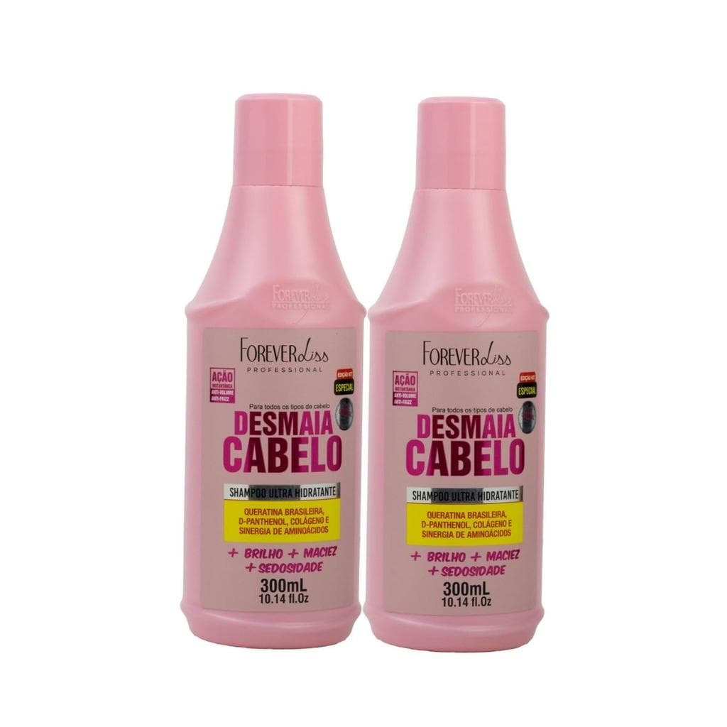 Forever Liss Professional Desmaia Cabelo Kit 2 Shampoo 300ml