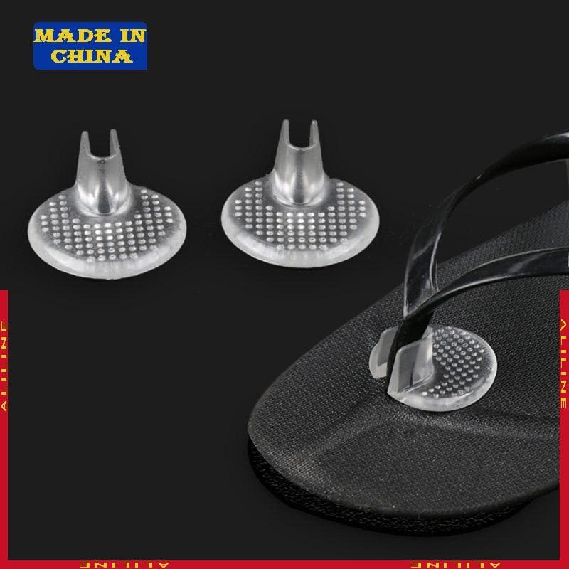1 Par Almofadas Gel Silicone Macio , Protetores Dedo Do Pé , Tanga , Sandália , Flop , Inserções , Palmi