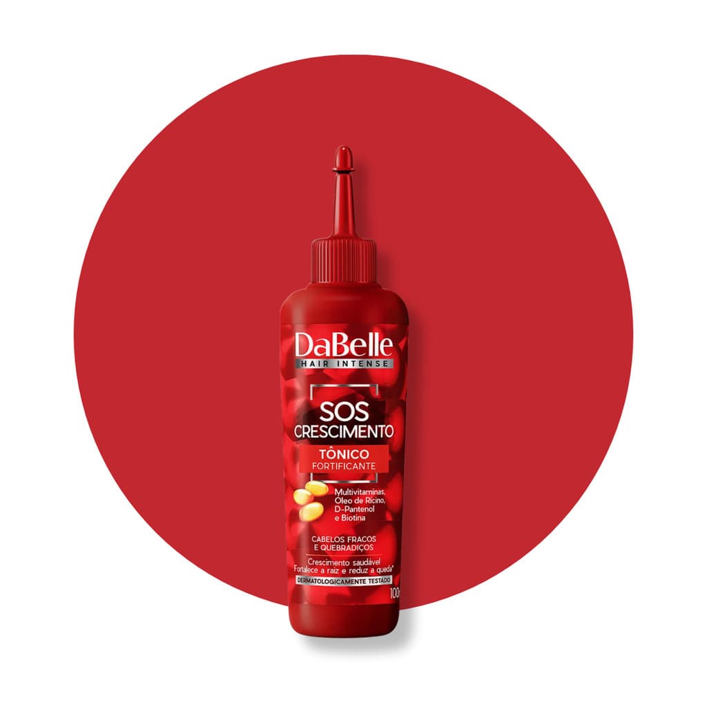 Tonico DaBelle Sos Crescimento Hidratação Cabelos Fortes 100ml