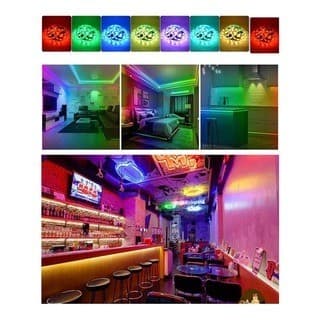 Fita Led RGB De 5 metros Com Controle - Cores Variadas