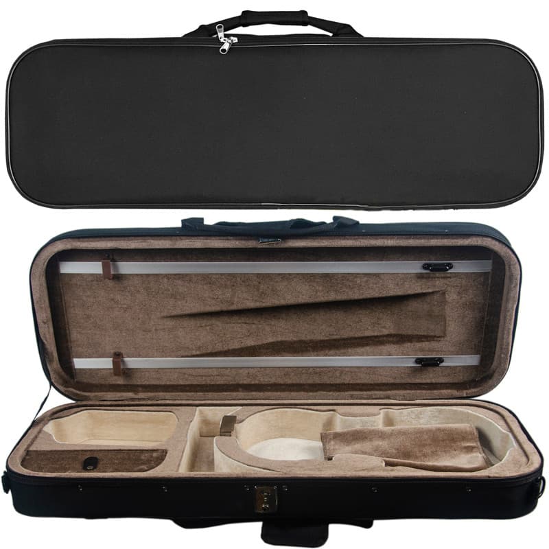 Estojo Case Viola de Arco Antoni Marsale XYA3000 Marrom 40 a 41,5 cm Térmico