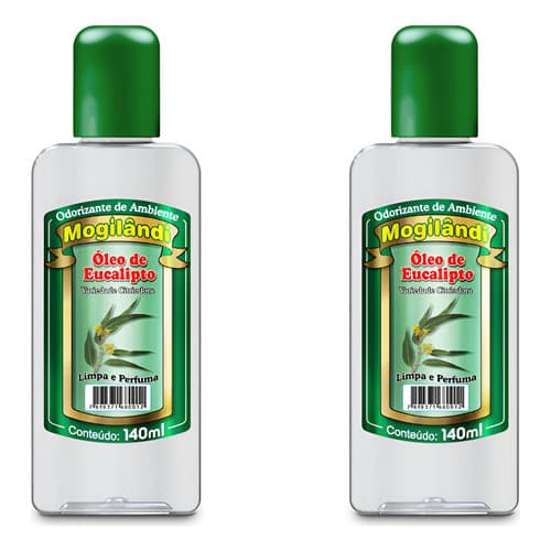 Kit 2 Un Odorizante De Ambiente Oléo De Eucalipto 140ml