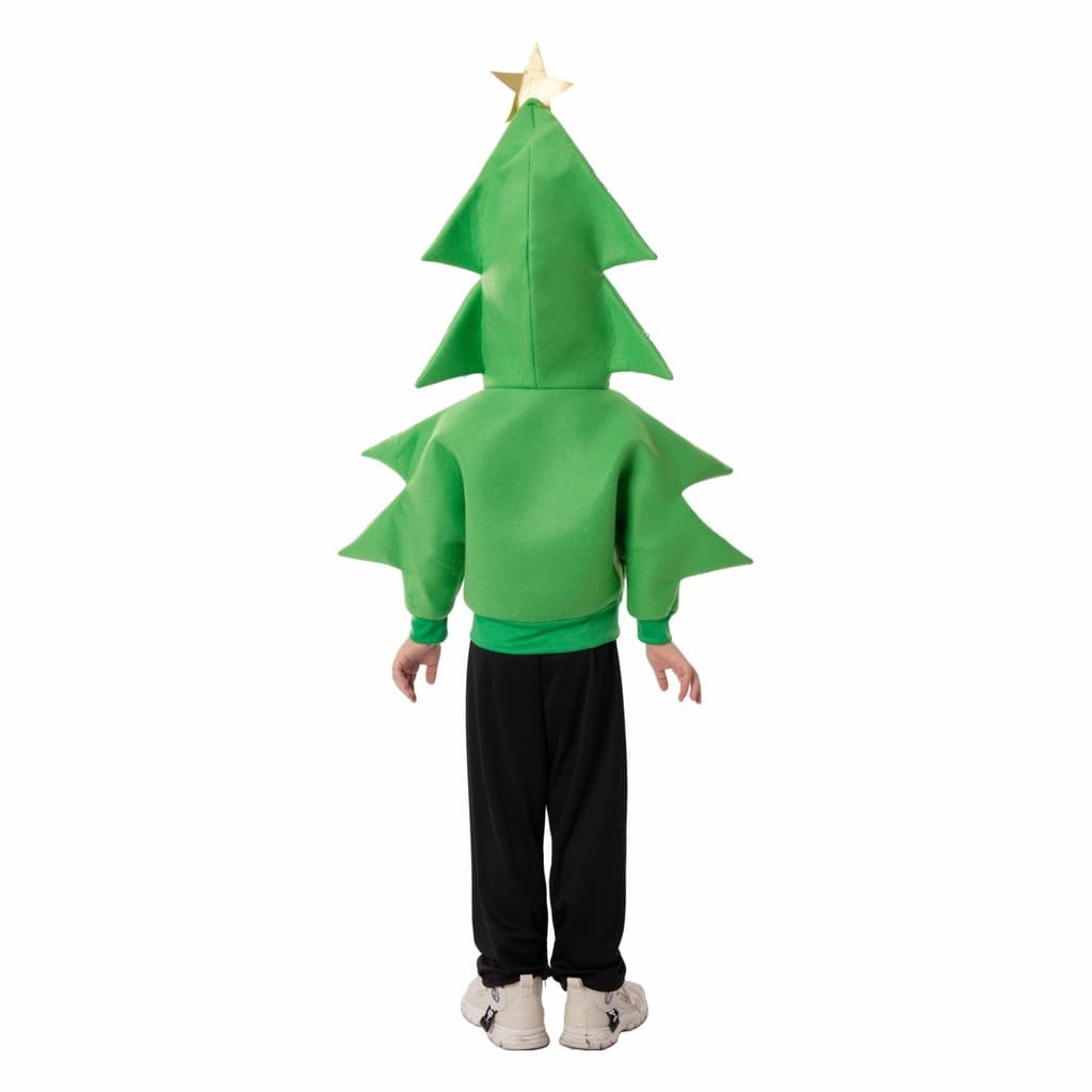Fantasia infantil árvore de natal cos adereços vestir festa feriado Campus fantasia infantil [2026 novo estilo]