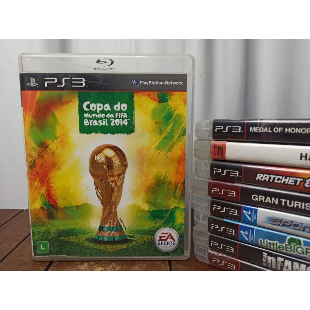 Jogo Copa do Mundo da Fifa Brasil 2014 Original Ps3 M Física