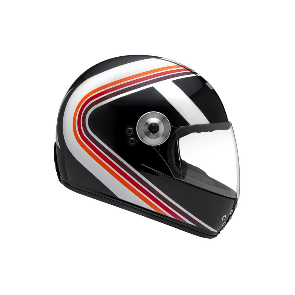 Capacete Moto Bieffe Uno Groovy Old School