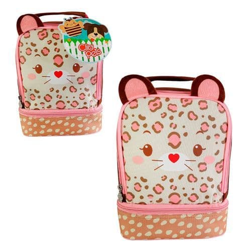 Lancheira Termica Infantil Escolar Passeio Mochila Isolante Design Onca Conforto