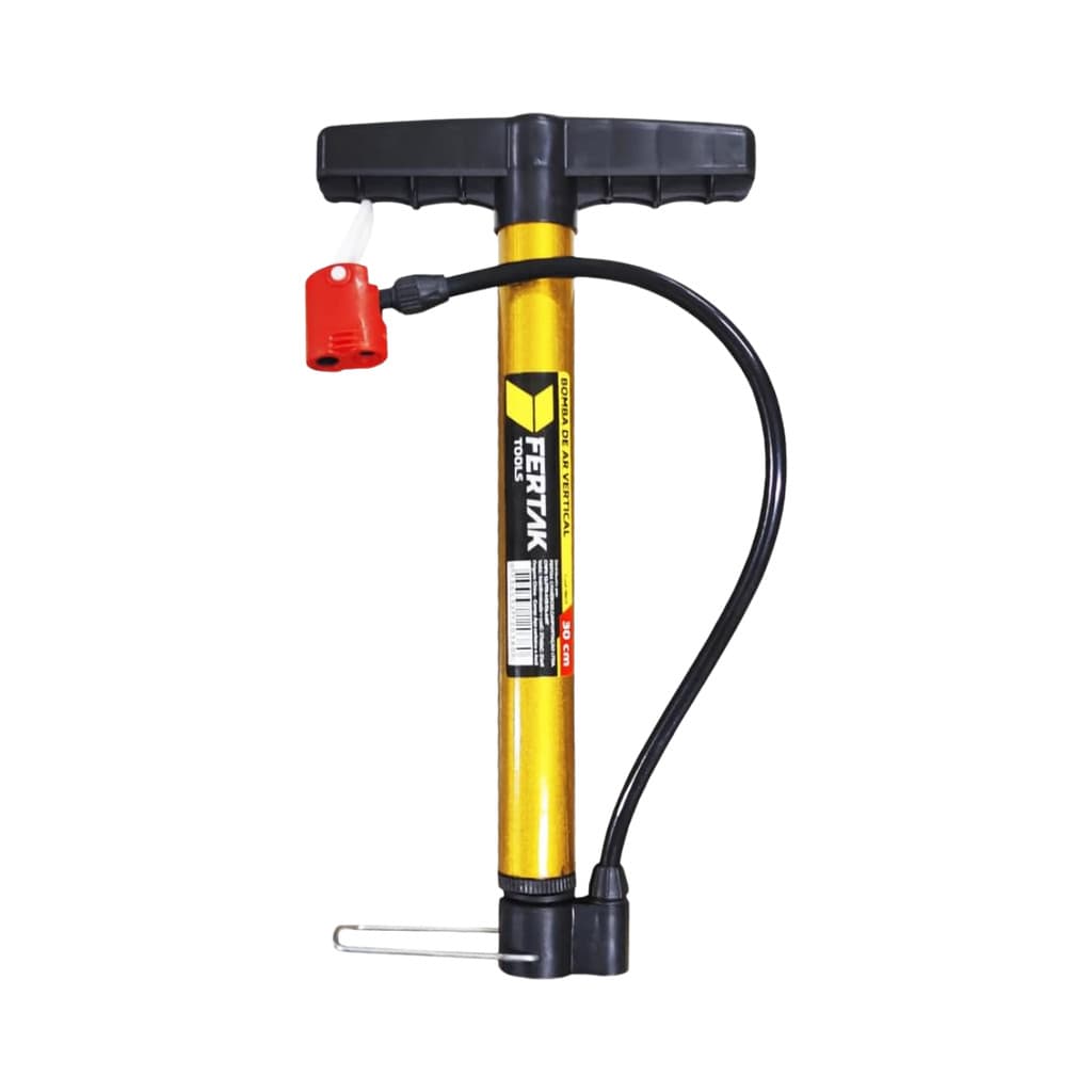 Bomba De Ar Manual Encher Pneu Bicicleta Bike Carro Moto Bola Portatil Vertical 30cm Mini Aluminio 160psi Boias