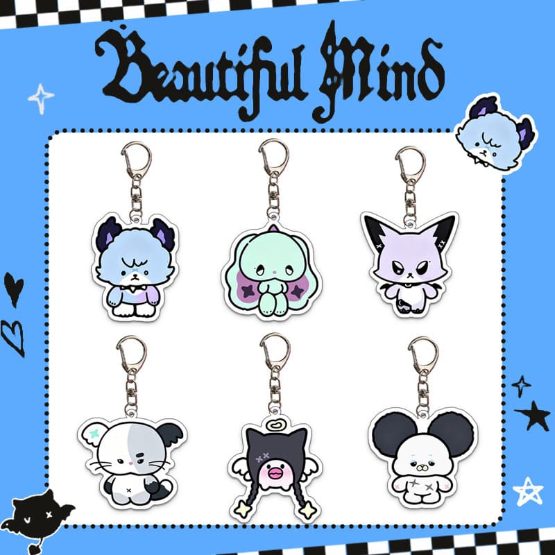 Kpop Idol Xdinary Heroes Pop-Up Acrílico Chaveiro De Pelúcia Bolsa Acessório