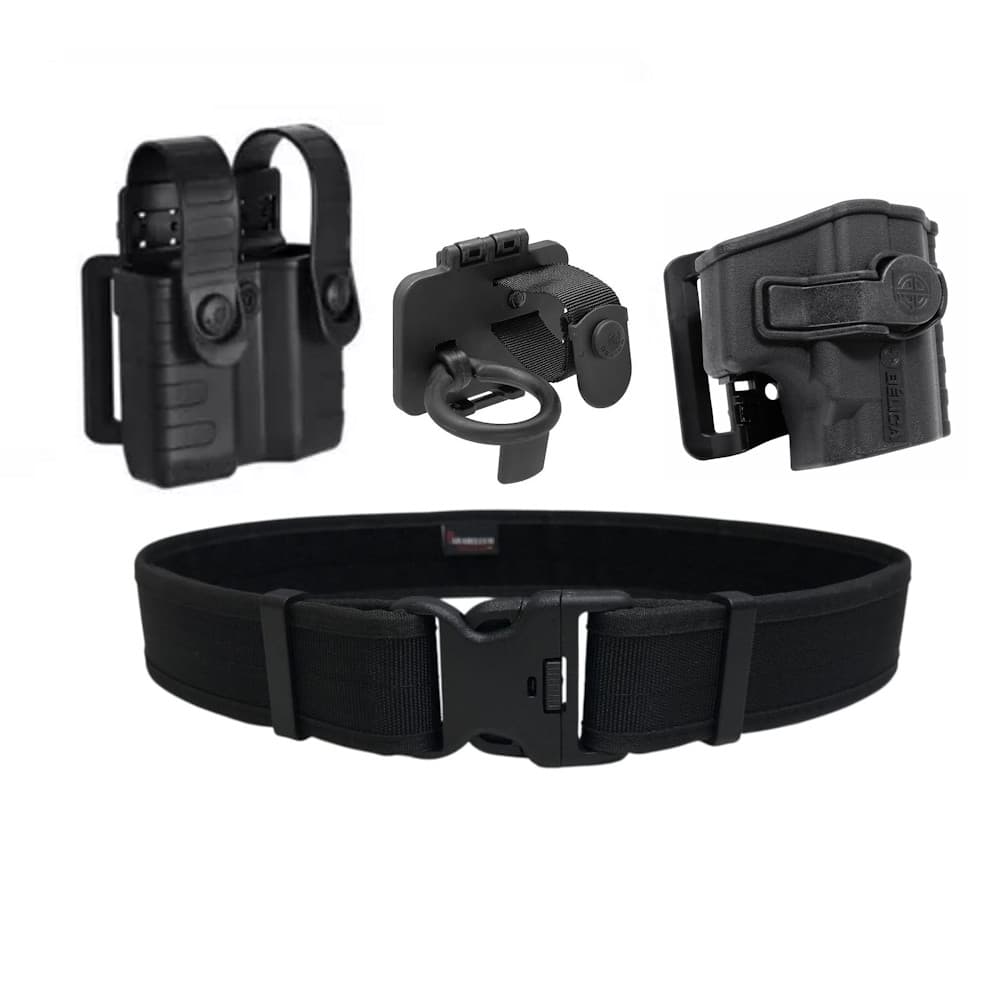 Coldre Eagle Fit + Porta Carregador e Tonfa Bélica + Cinto