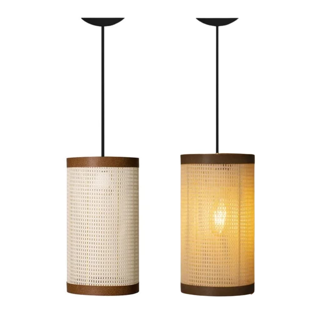 Luminária de Teto Essence Aconchegante Sofisticado Rattan