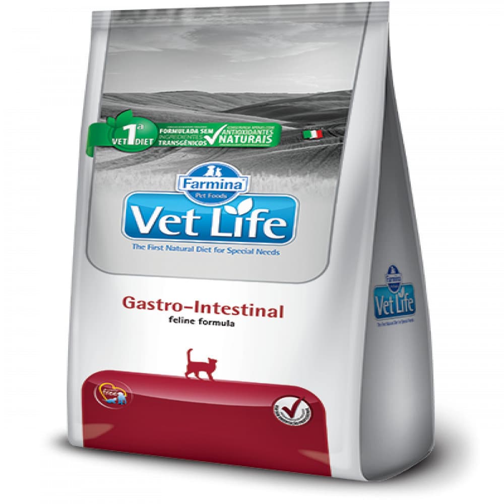 Cat Gastro Intestinal Vet Life 2Kg
