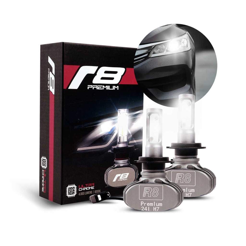Lâmpada LED R8 Ultra Premium 12V Efeito Xenon Diversas Bases